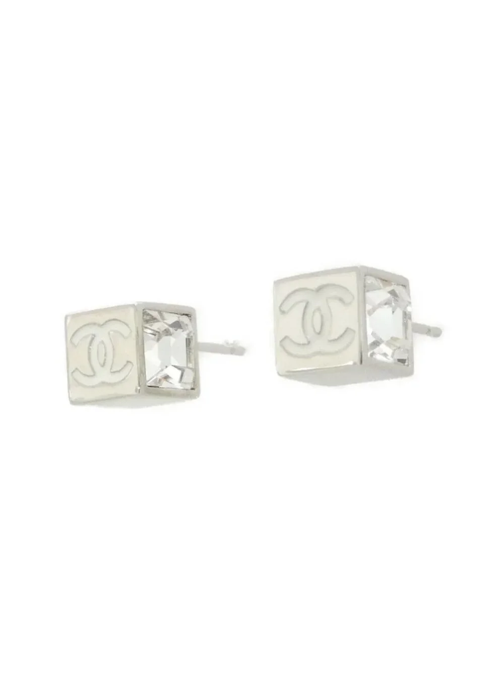 Chanel Earrings Silver